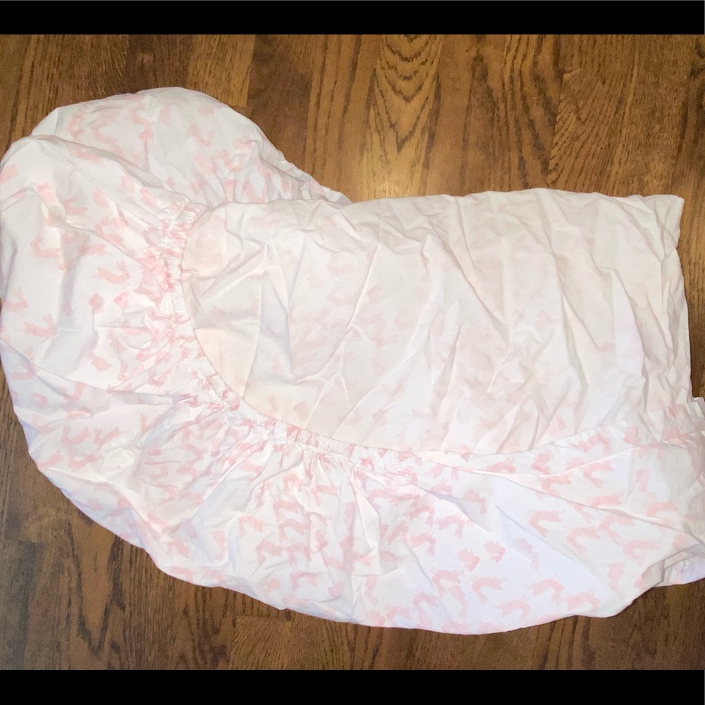 Pottery Barn Kids Bunny Crib Sheet